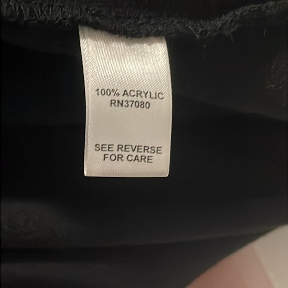 CATO Black Sweater Dress Buttons Size 18/20W - Picture 5 of 6